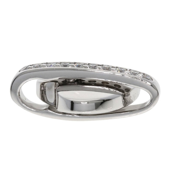 PIAGET Swing Heart Diamond Pendant K18 White Gold - Picture 3 of 7